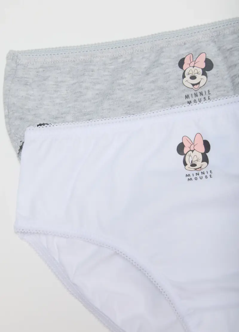 Multipack Di Cinque Culotte Da Bambina Con Stampa Minnie, Multicolor miniatura 3