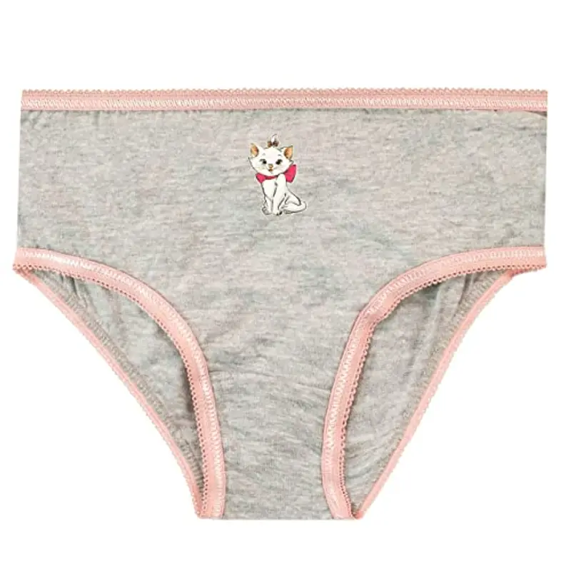 Disney Mutandine Confezione da 5 Multicolore per Ragazze Gli Aristogatti Multicolore 3-4 Anni miniatura 3