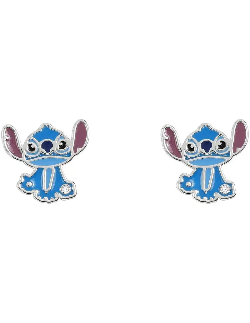 Orecchini DISNEY Stitch in ottone e smalti EF01071SRWL.CS