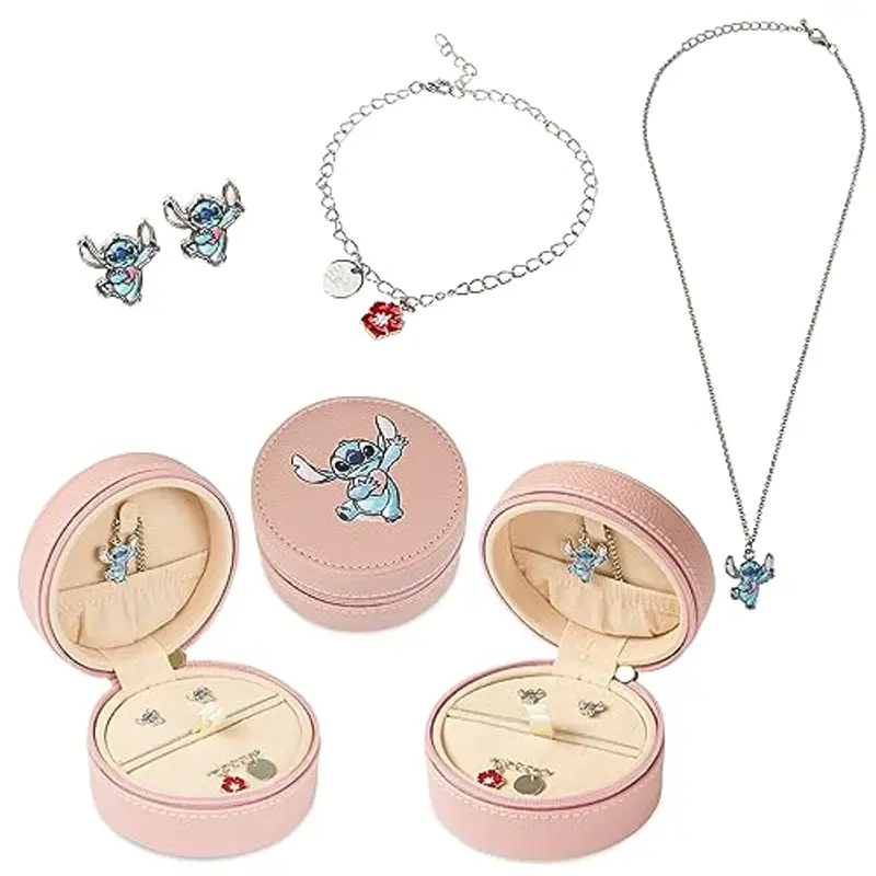 DISNEY Parure Gioielli Stitch Bambine Ragazze (Set)