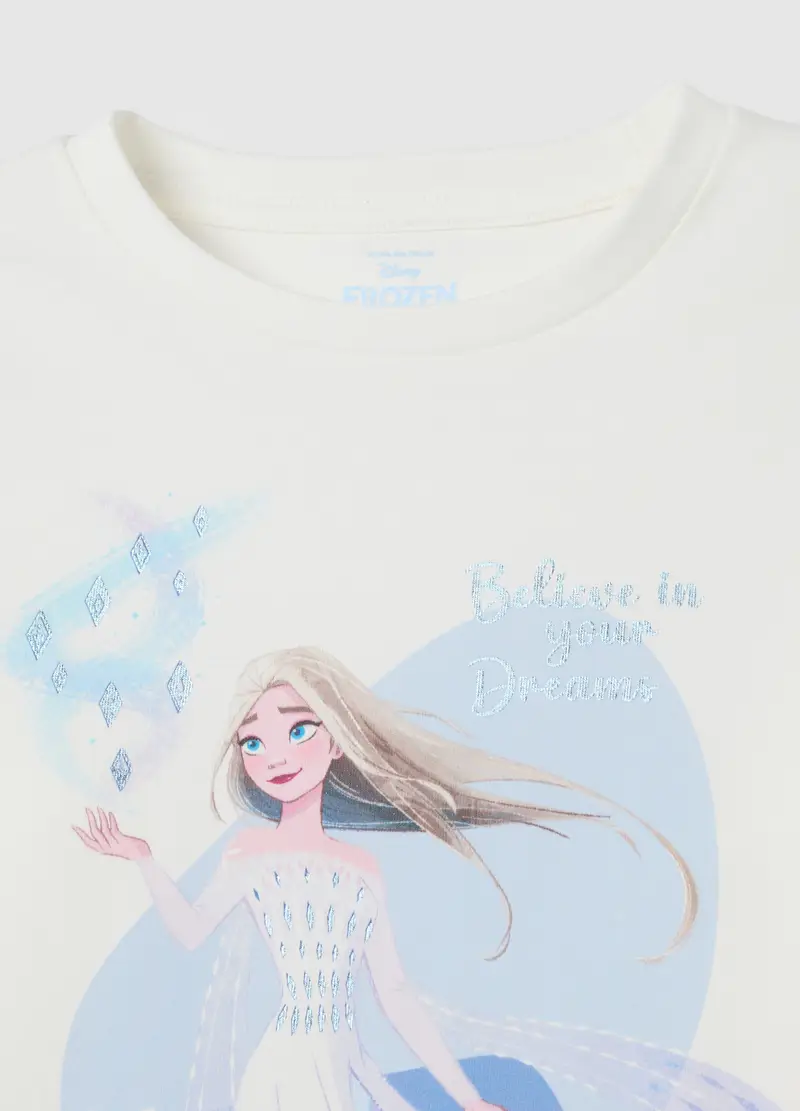 Pigiama Da Bambina In Puro Cotone Multicolor Regular Fit, Multicolor miniatura 3