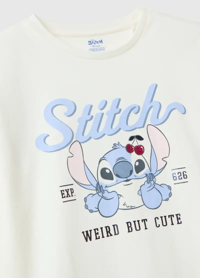 Pigiama Multicolor Da Ragazza In Puro Cotone Regular Fit Con Stampa, Bambina, Multicolor miniatura 3