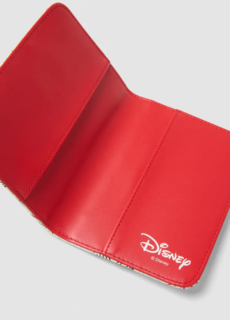 Portafoglio Bianco E Rosso Con Stampe Disney, Donna, Multicolor miniatura 3