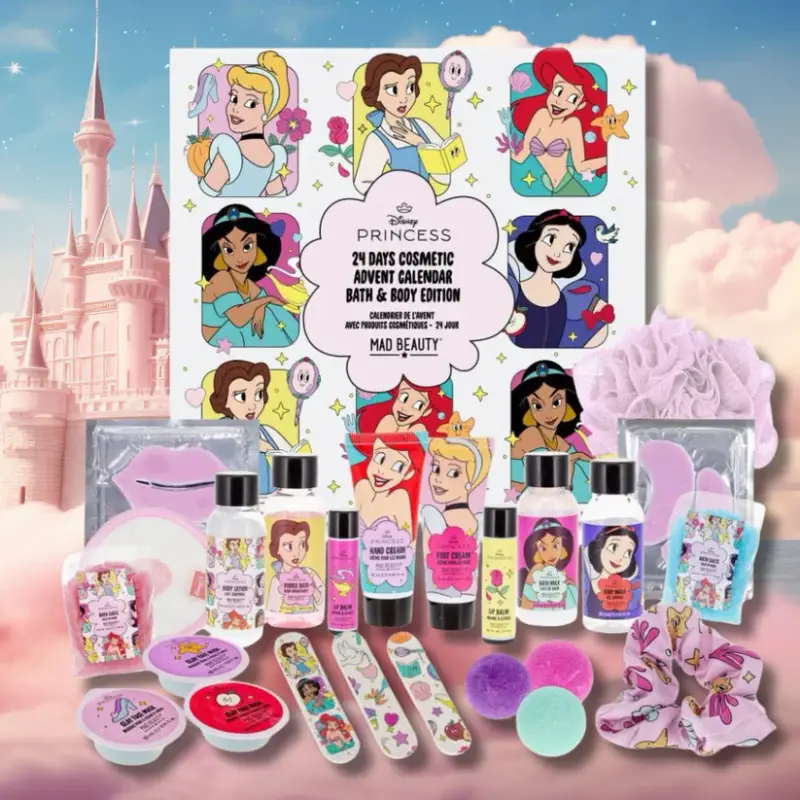 Princess - 24 days Cosmetic Advent Calendar Bath & Body edition