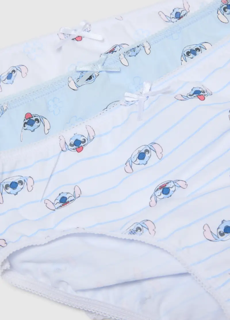 Set Multipack Mutandine In Puro Cotone Multicolor Da Bambina Regular Fit, Multicolor miniatura 3