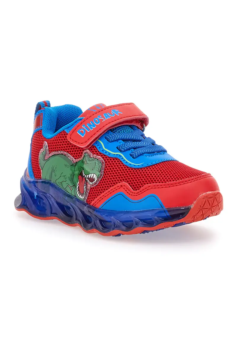 Sneakers Blu e Rosse Con Luci e Dinosauro Disney 8020001 [BLU miniatura 2