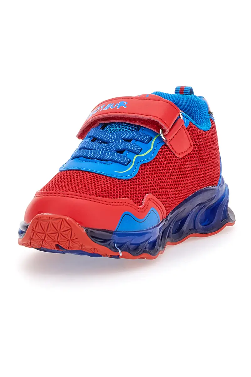 Sneakers Blu e Rosse Con Luci e Dinosauro Disney 8020001 [BLU miniatura 3