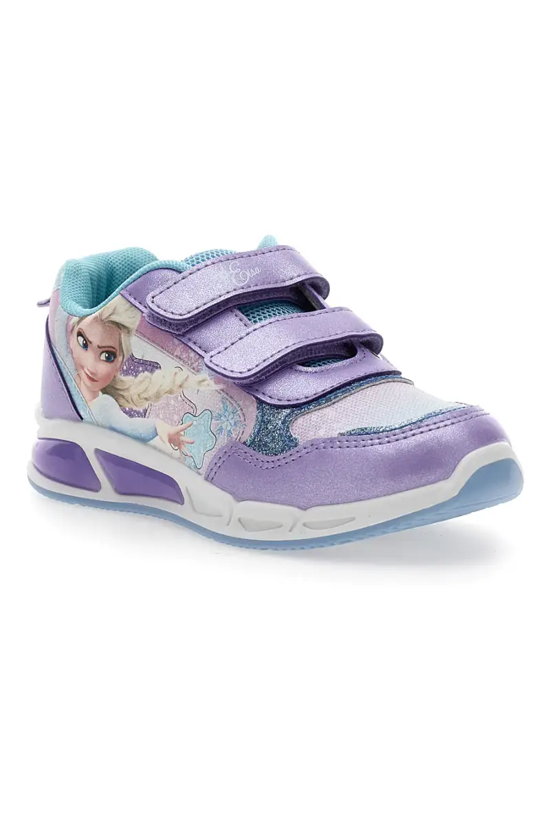 Sneakers lilla azzurre con stampa Frozen D4310649S [LILAC] miniatura 2