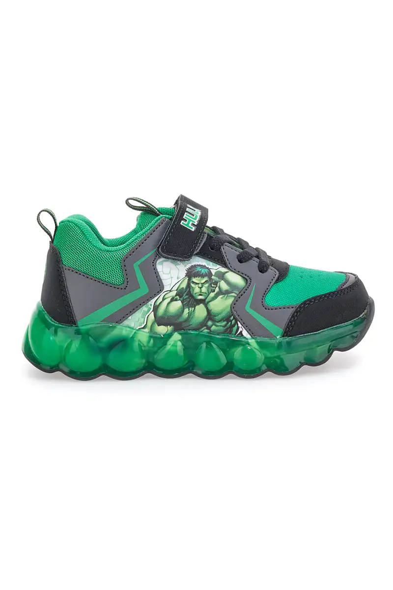 Sneakers verdi con luci Hulk R1010228S10 [NERO]
