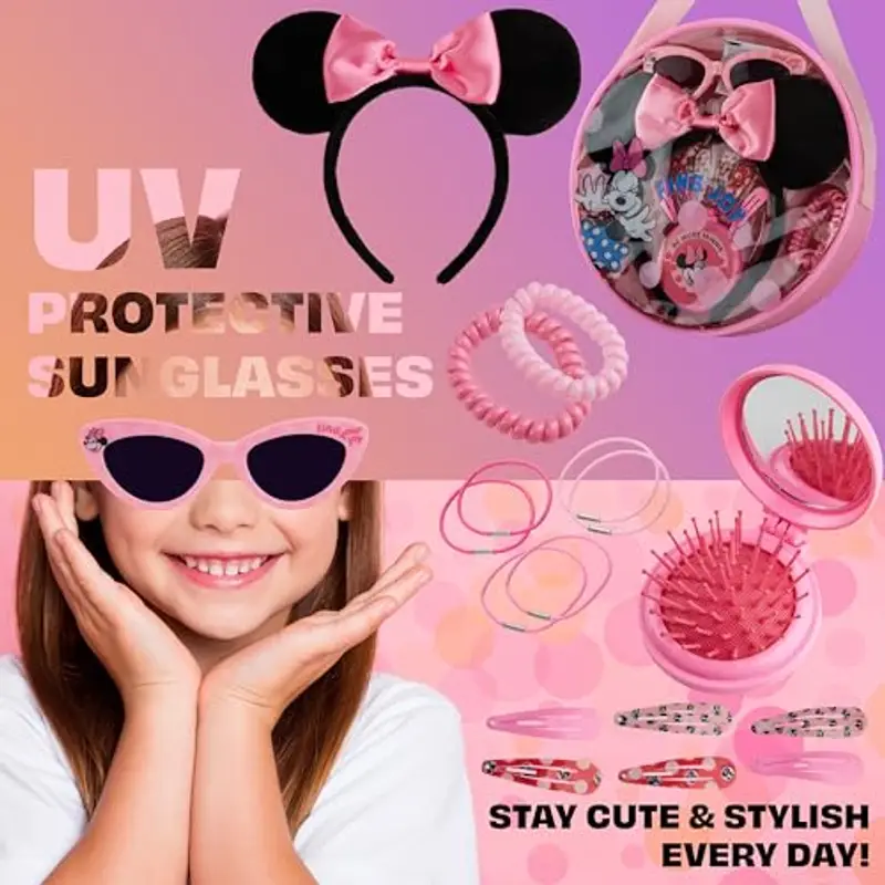 Disney Occhiali da sole Bambina Rosa 1608315 miniatura 2