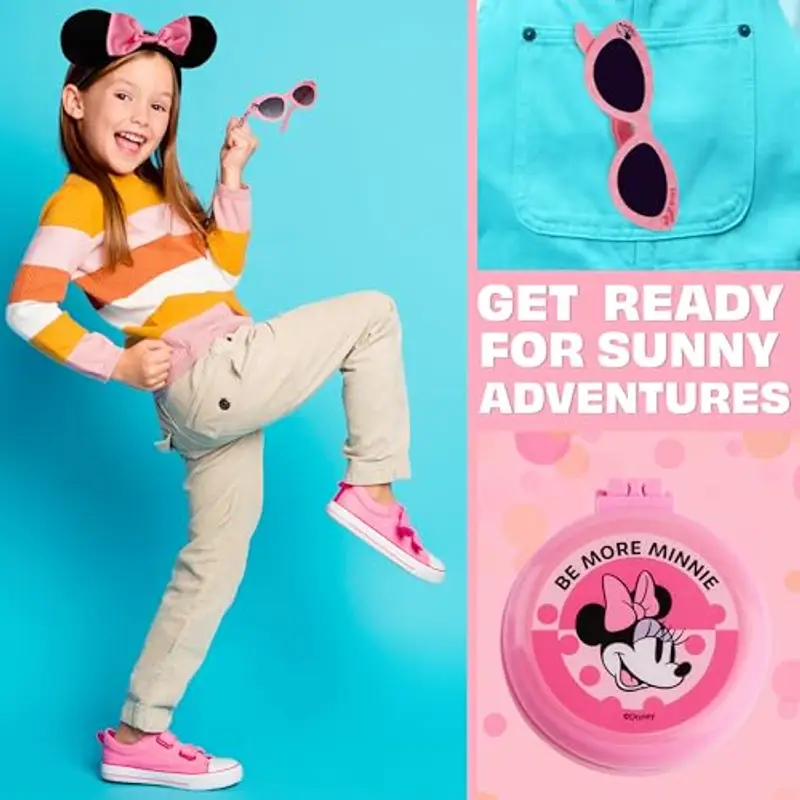 Disney Occhiali da sole Bambina Rosa 1608315 miniatura 3