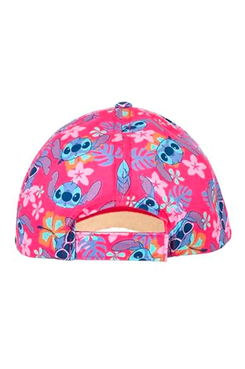 Disney Stitch Cappello da Baseball Bambina, Berretto Classico Glitterato con Design 3D, Regalo per Bambine | Rosa miniatura 2