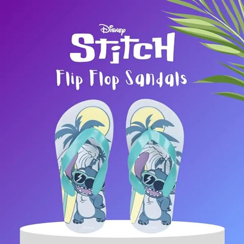 Disney Stitch Infradito per Ragazze, Sandali Leggeri, Sandali Estivi per Bambina, Regalo per Ragazza, Taglia EU 28/29 miniatura 3
