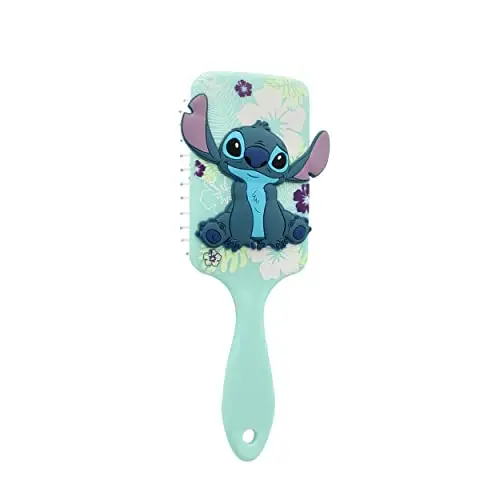DISNEY STITCH - Spazzola per Capelli Districante 3D Lilo & Stitch - Tutti i Tipi di Capelli - Per Bambini e Adulti miniatura 3