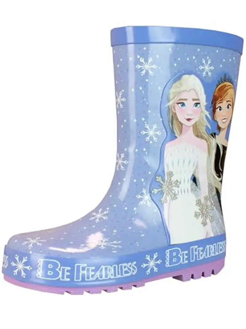 Disney Stivali di Gomma per Ragazze Frozen Blu 27