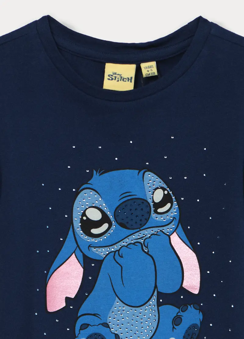 Disney T-shirt Bambina Blu 4318295 miniatura 3