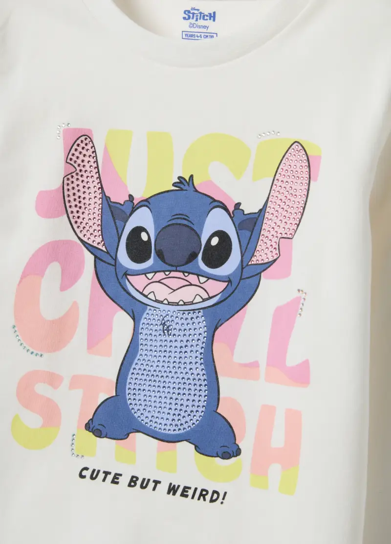 Disney T-shirt Bambina Bianco 4011285 miniatura 3