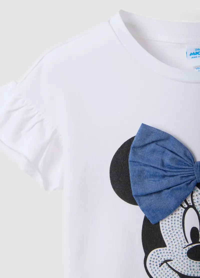 Disney T-shirt Bambina Bianco 4312365 miniatura 3
