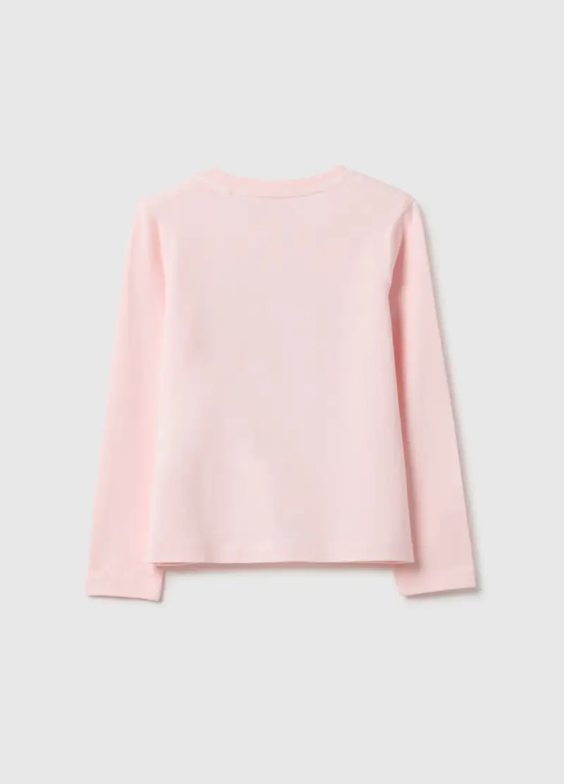 Disney T-shirt Bambina Rosa 3989620 miniatura 2