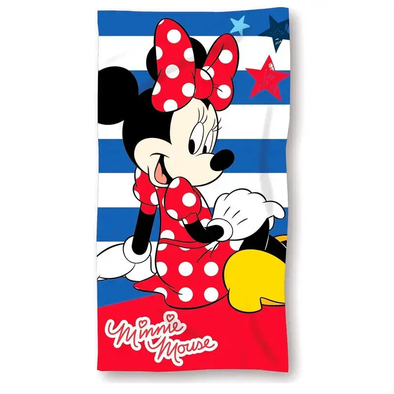 Telo mare in microfibra per bambina Disney Minnie (x)