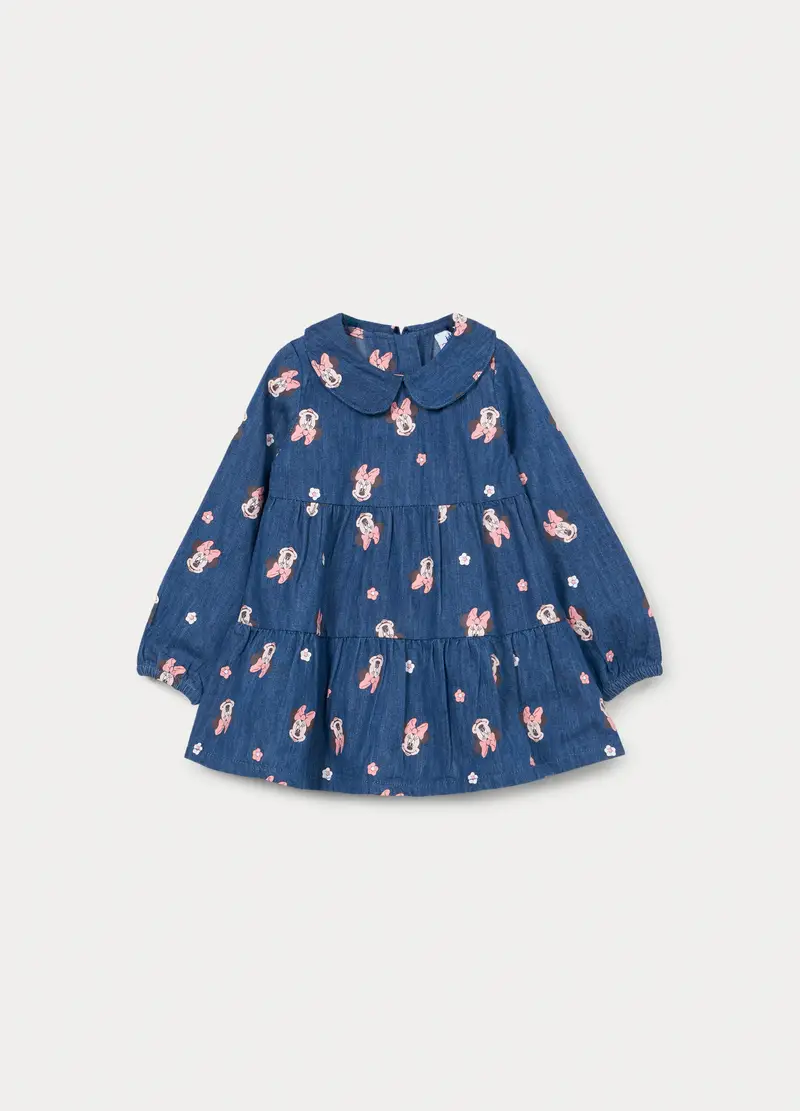 Vestito In Denim Disney Bimba, Bambina, Blu denim