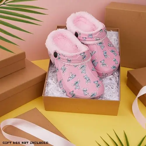 Disney Zoccoli Bambina Fodera in Pile e Charms Rimovibili miniatura 2