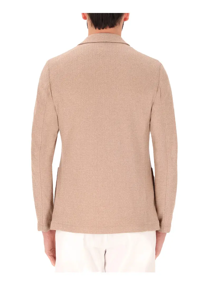 DISTRETTO12 - Giacca Uomo Beige miniatura 3