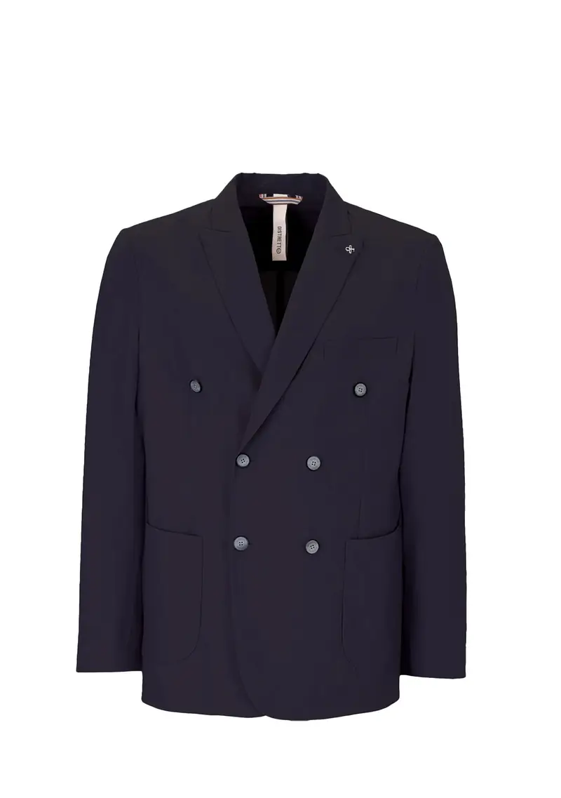 DISTRETTO12 - Giacca Uomo Blu