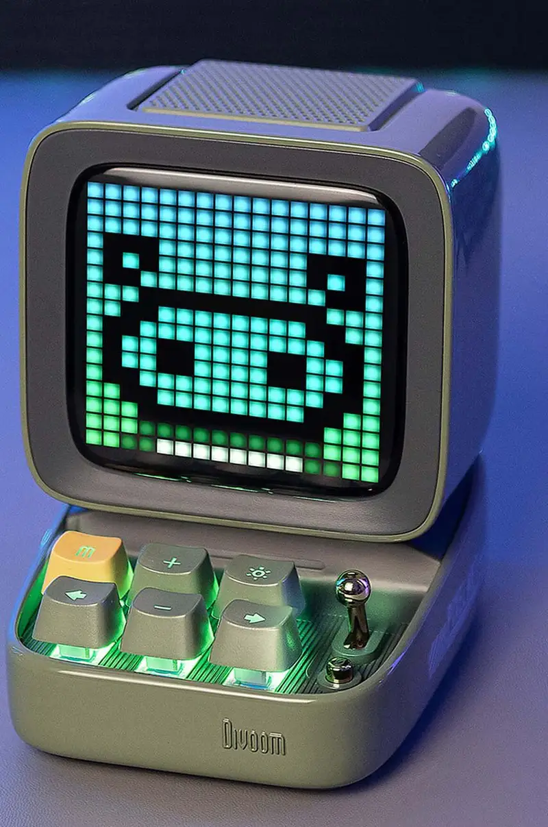 Reset Club autoparlante wireless Divoom Ditoo Pro Verde miniatura 4