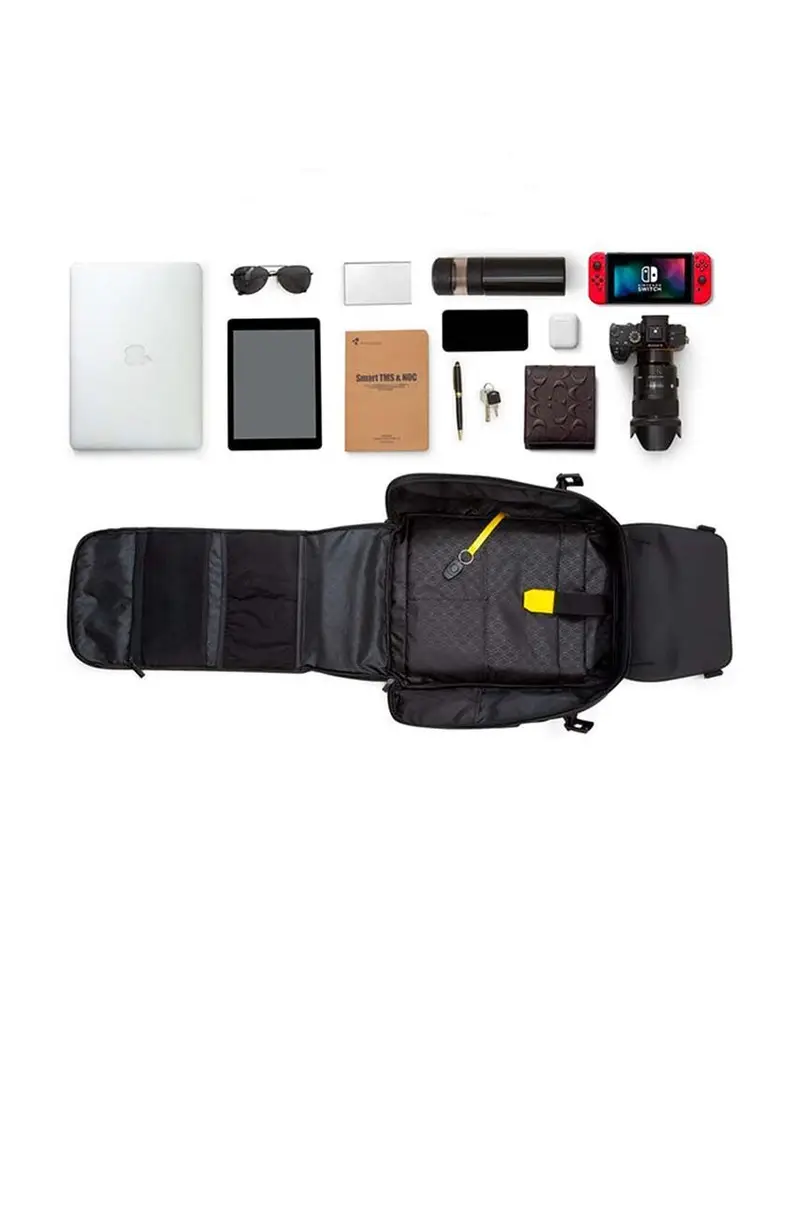 Reset Club zaino con display pixel art Backpack-M Nero miniatura 4