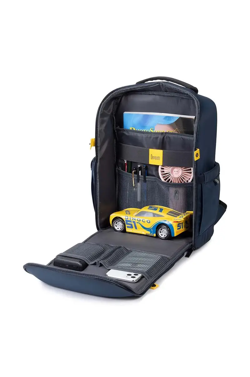 Reset Club zaino con display pixel art Divoom Backpack S Nero miniatura 4