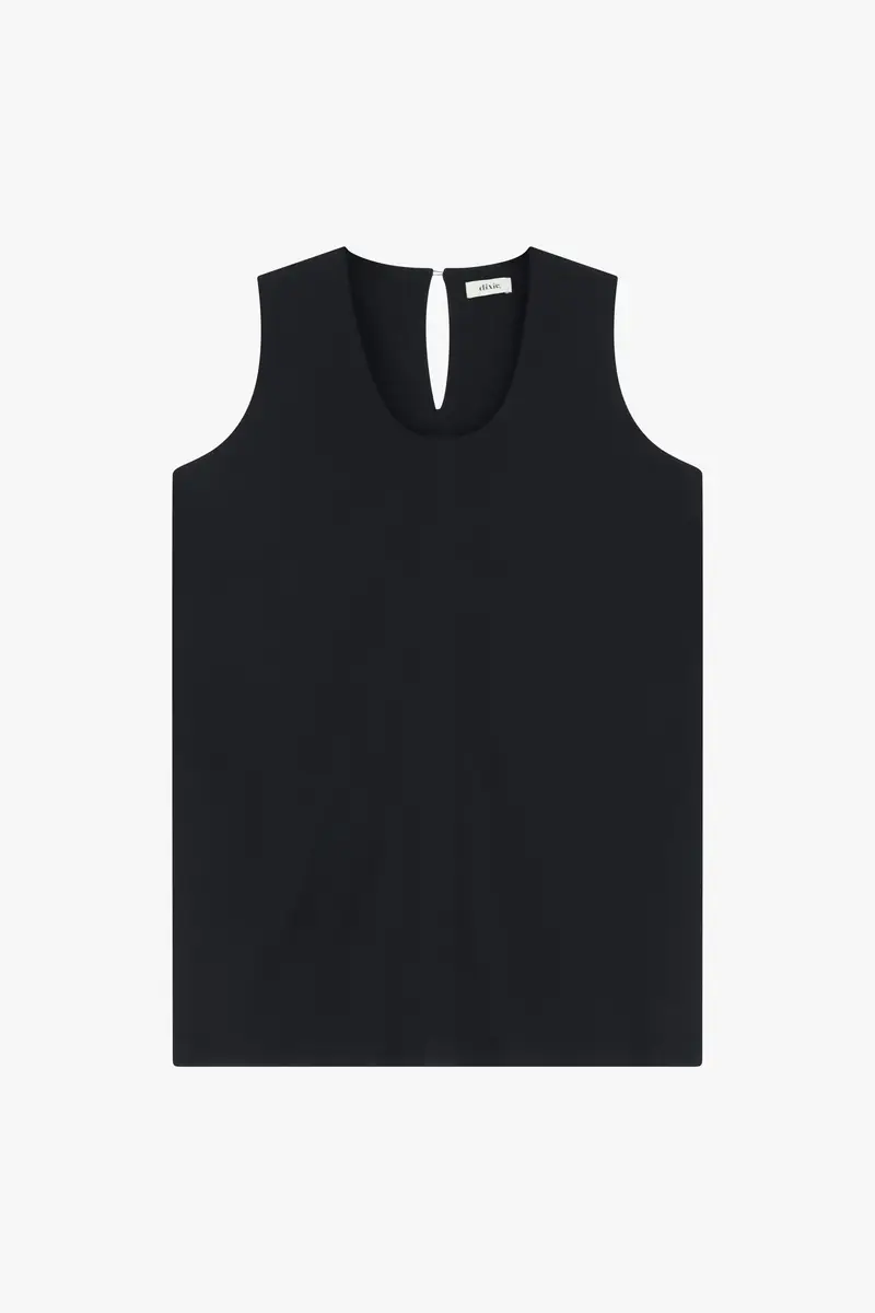 Abito corto senza maniche minimal