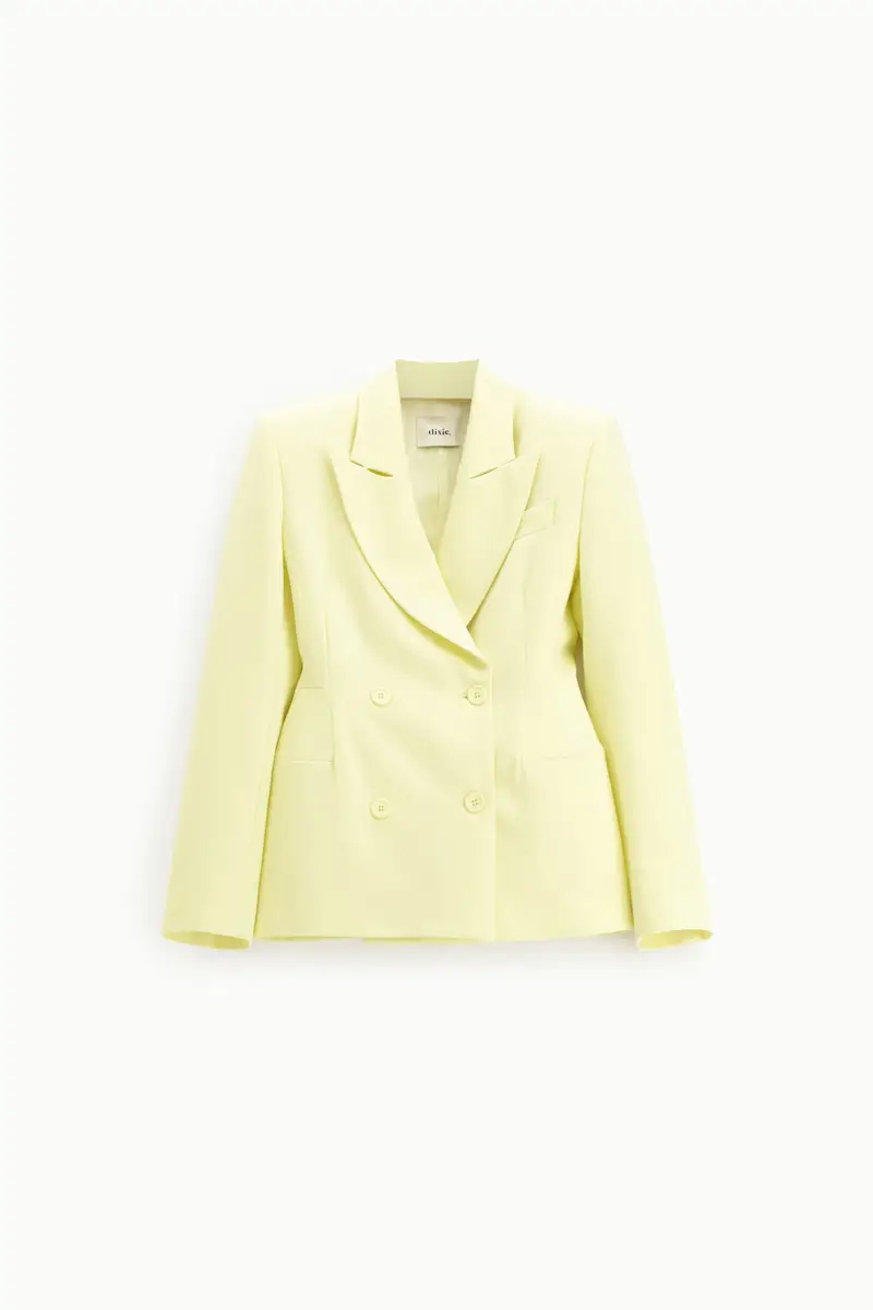 Blazer doppiopetto taglio dritto con tasche