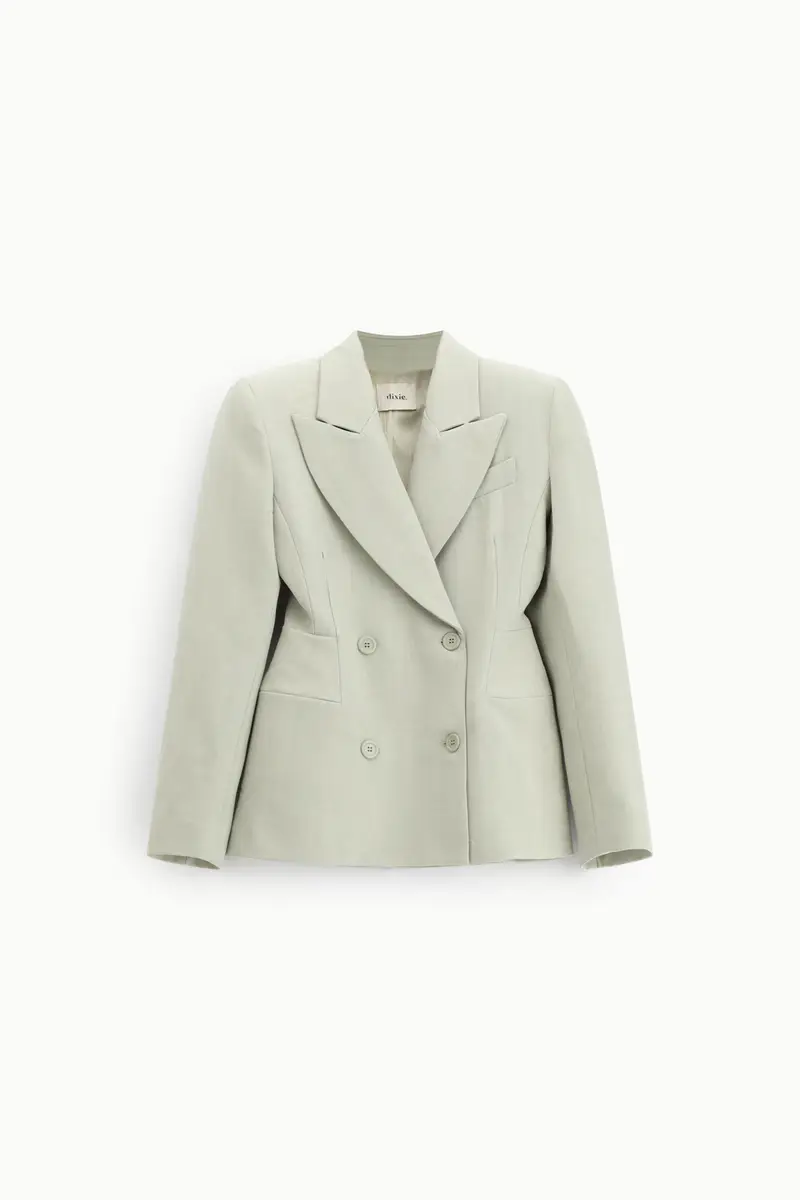 Blazer doppiopetto taglio sartoriale con tasche