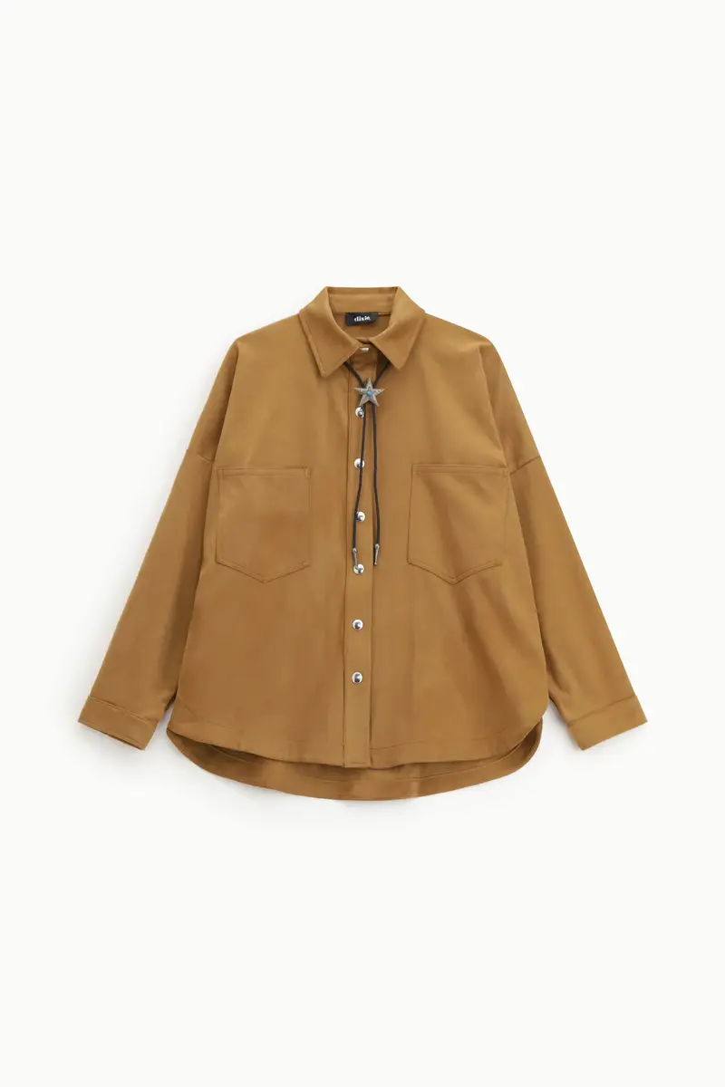 Blazer regular fit con tasche applicate frontali