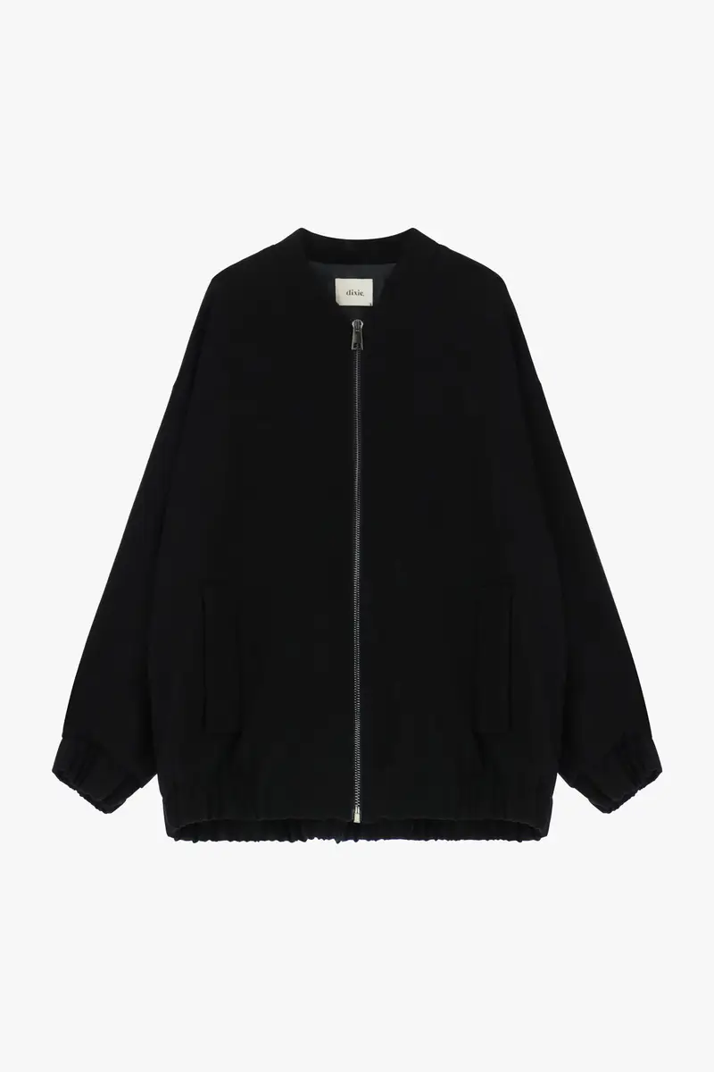 Bomber fit regular con tasche laterali