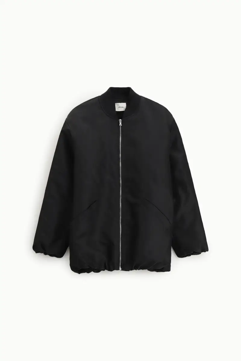 Bomber fit regular con tasche laterali