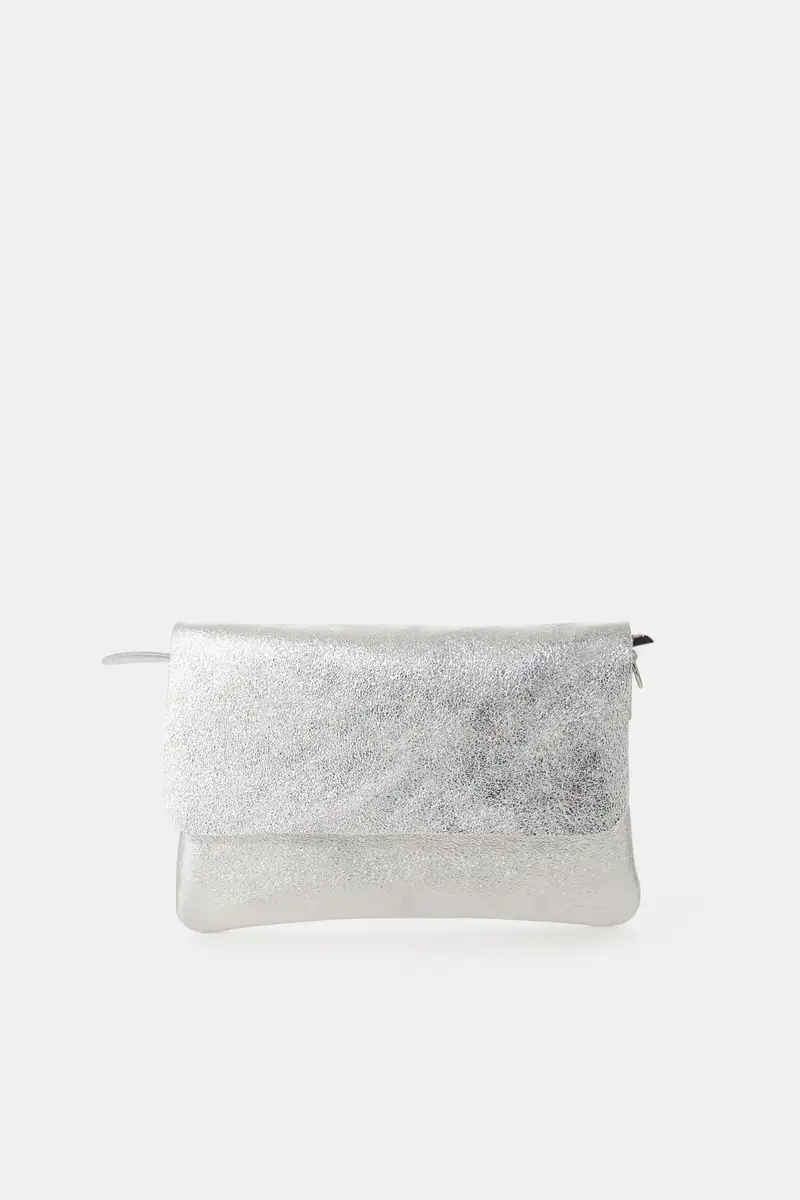 Borsa con tracolla rimovibile e patta