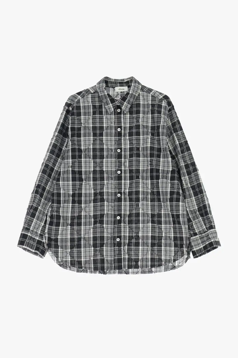 Camicia a righe con collo classico