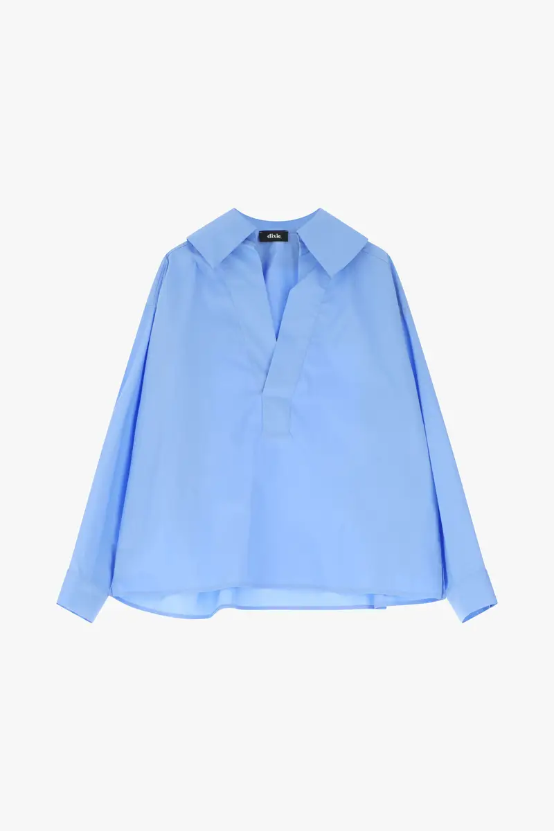 Camicia con colletto a punta