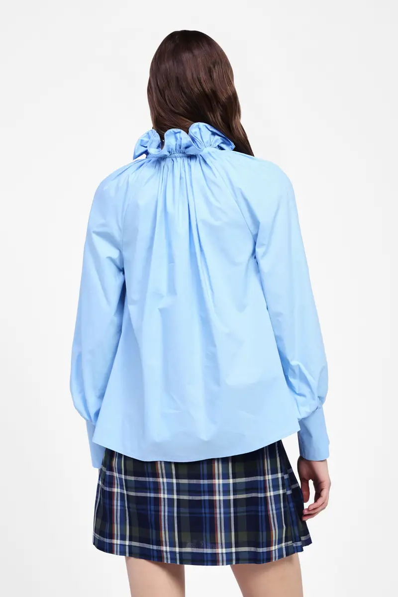 Camicia con maniche lunghe e fiocco miniatura 3