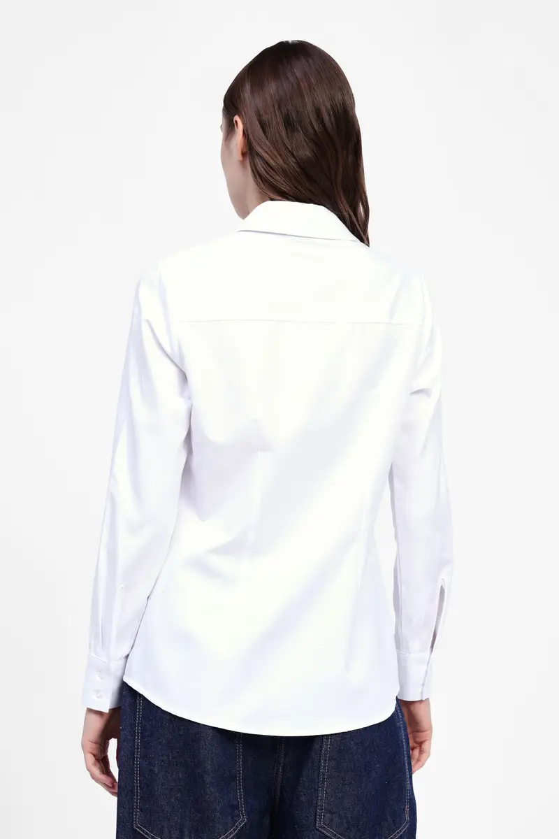 Camicia donna colletto classico miniatura 3