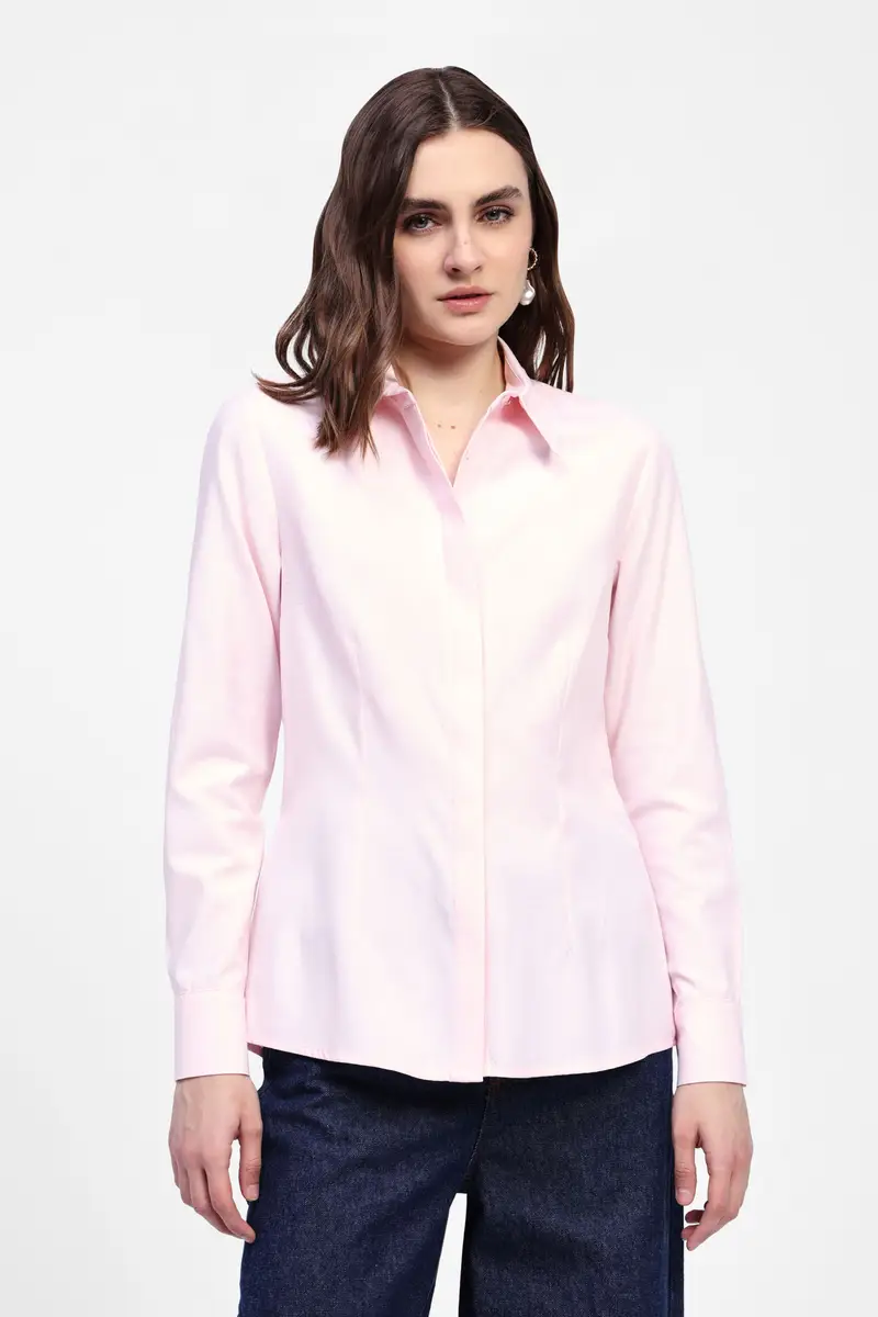 Camicia donna colletto classico miniatura 2