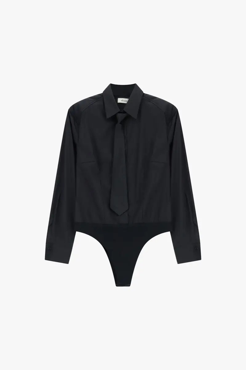 Camicia regular fit con collo classico e maniche lunghe