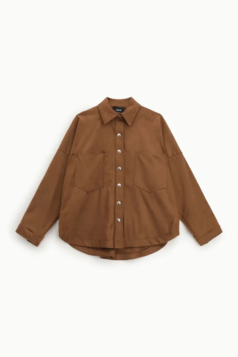 Camicia regular fit con tasche frontali grandi