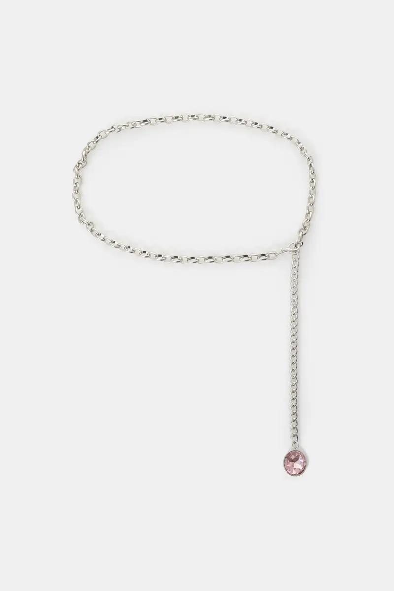 Cintura a catena con pendente gioiello