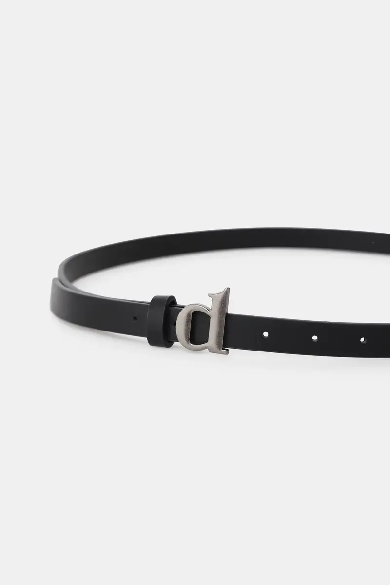 Cintura regolabile con fibbia in metallo miniatura 2