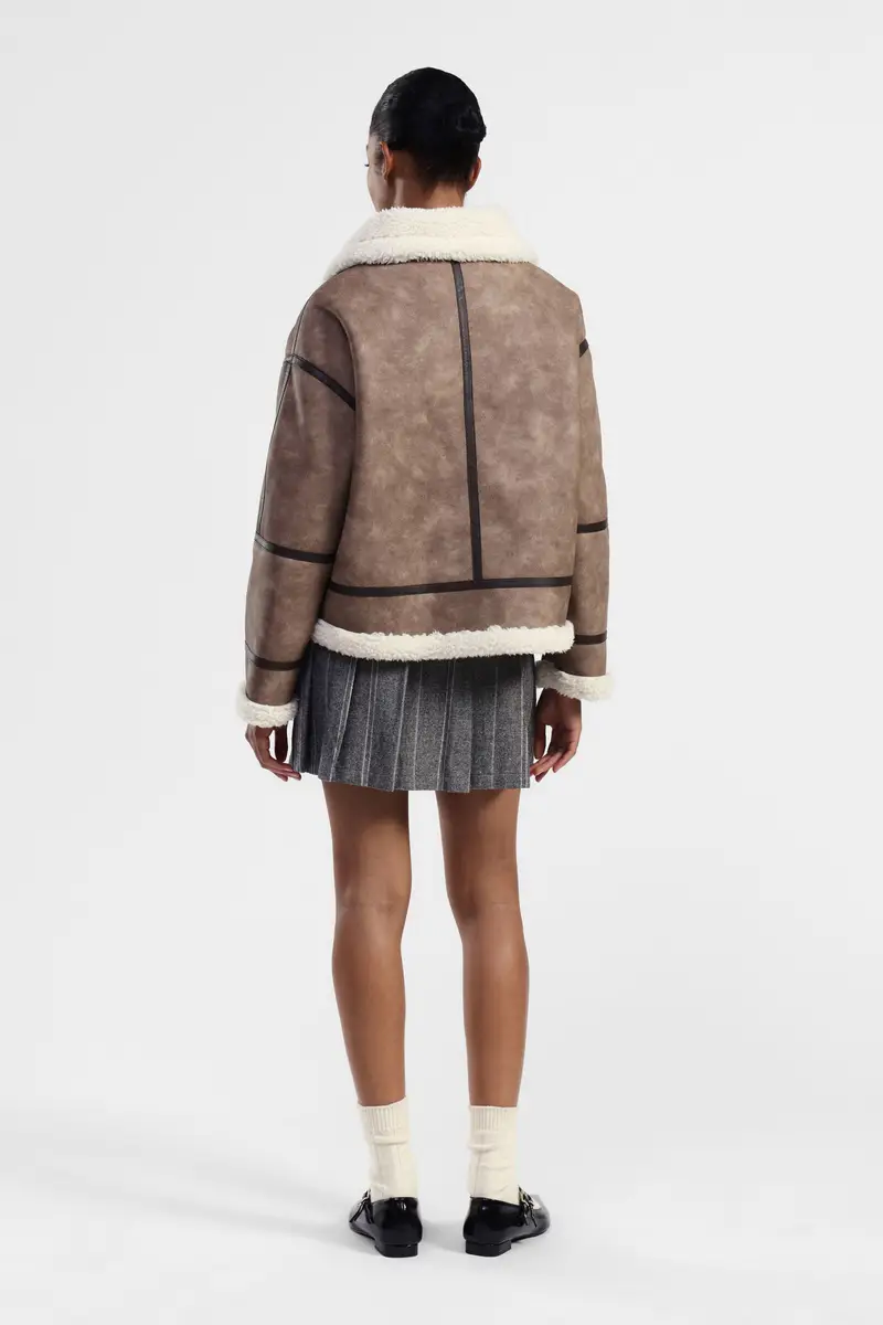 Gonna a pieghe con cintura miniatura 3