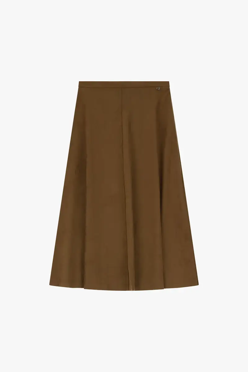 Gonna midi a vita alta