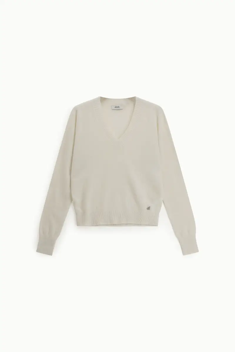 Maglione scollo a v vestibilità regolare